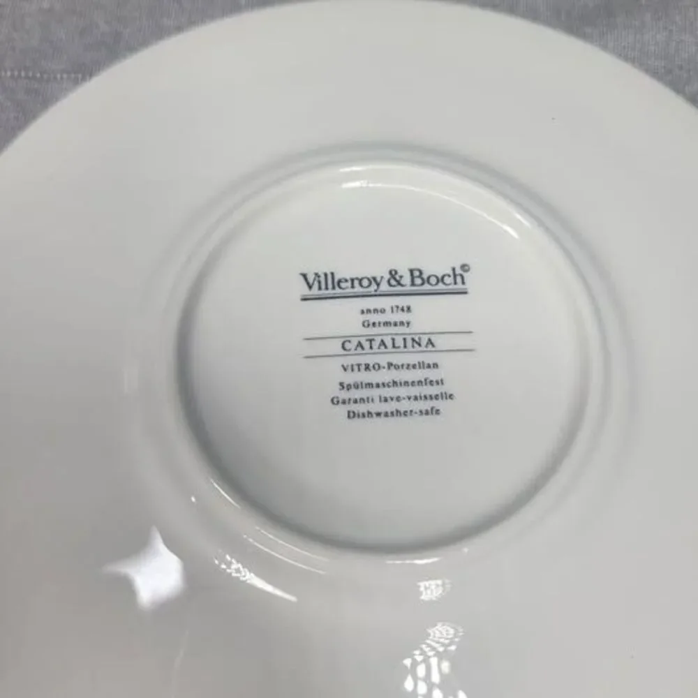 Villeroy & Boch Catalina Coffee Cup and Saucer Vintage Excellent Pre-owned